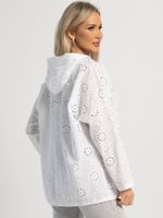 Пыльник Зикки (белый/кружево) Б15978-4М LT Collection