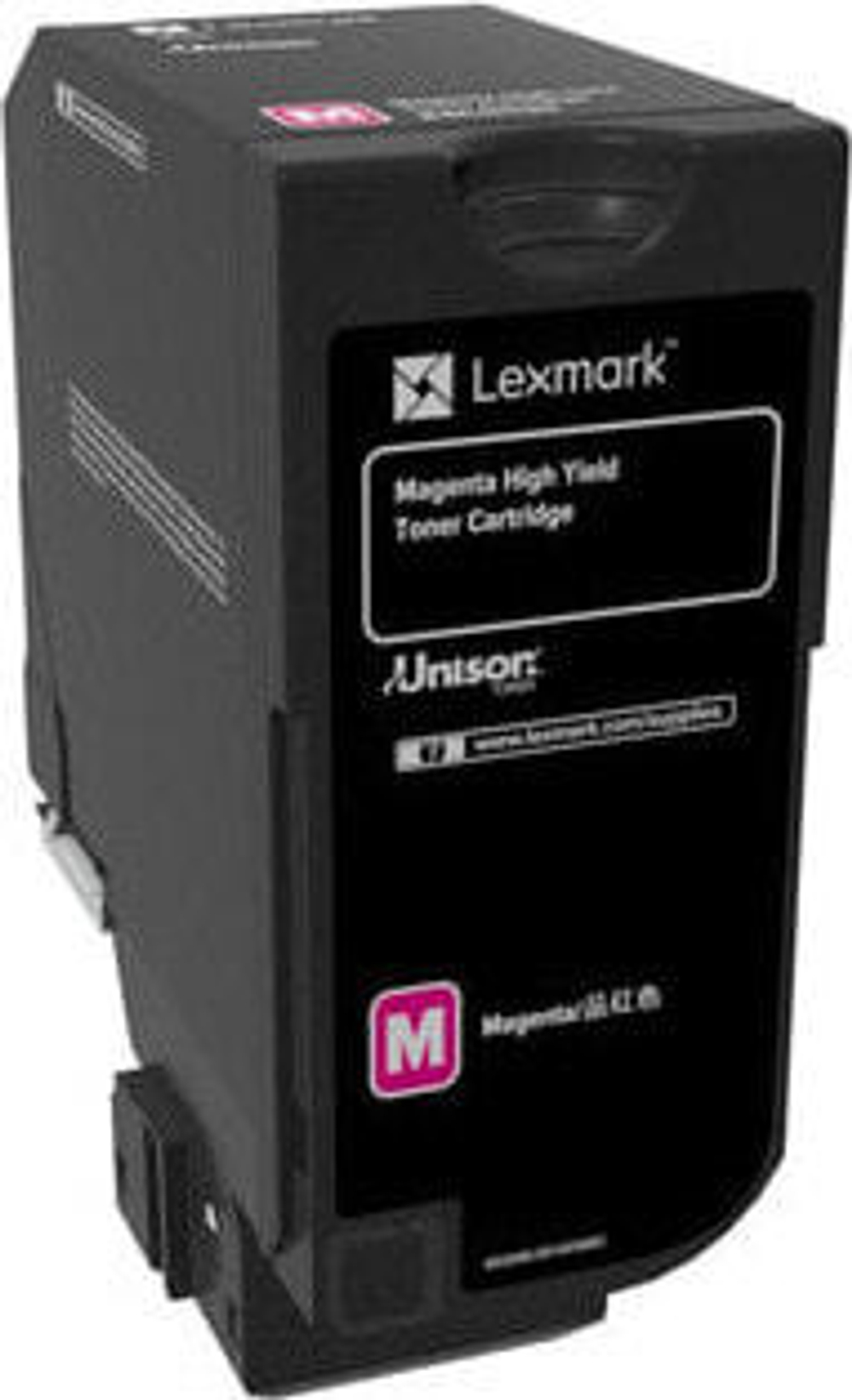 Картридж тонерный Подлинный Пурпурный 1 шт Lexmark CX725  84C0H30