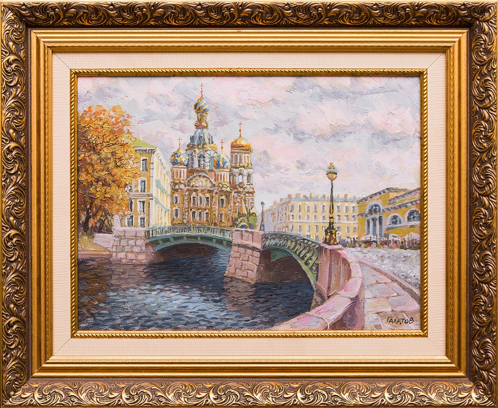 Картина маслом "Спас" Галатов