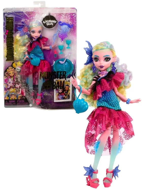Кукла Монстер Хай Лагуна Блю Monster Ball HNF71