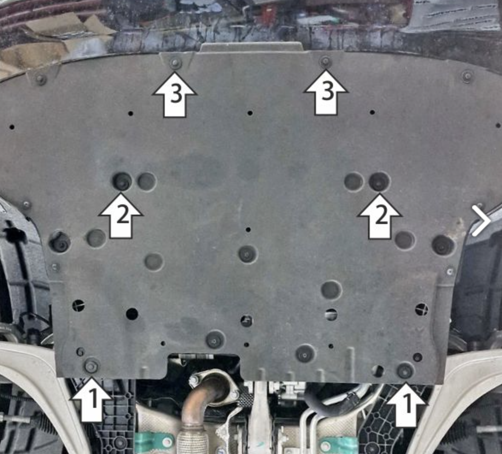 Защита алюминиевая Д, ЭУР, ПЭм для Voyah Dream; Passion MOTODOR.348606