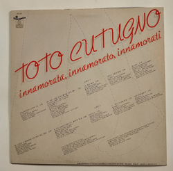 Винтажная виниловая пластинка LP Toto Cutugno Innamorata (Holland 1980)