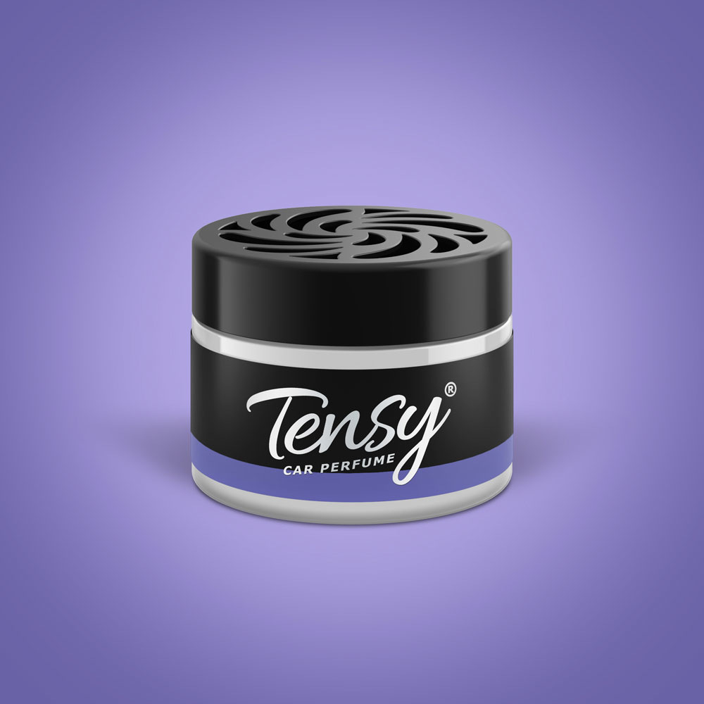 Ароматизатор "Tensy" на панель банка Черный лед (40шт/кор)