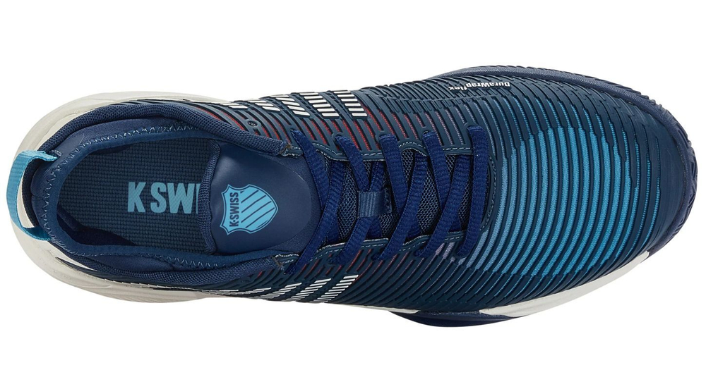 Теннисные кроссовки K-Swiss Hypercourt Supreme - blue opal/blanc de blanc/lollipop