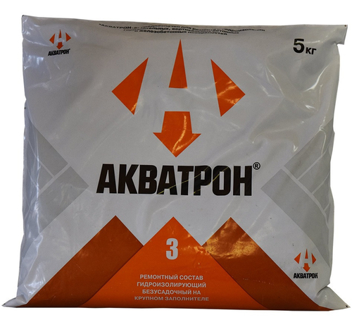Гидроизоляция проникающая Акватрон 3 5 кг