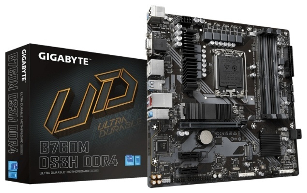 Материнская плата GIGABYTE B760M DS3H DDR4
