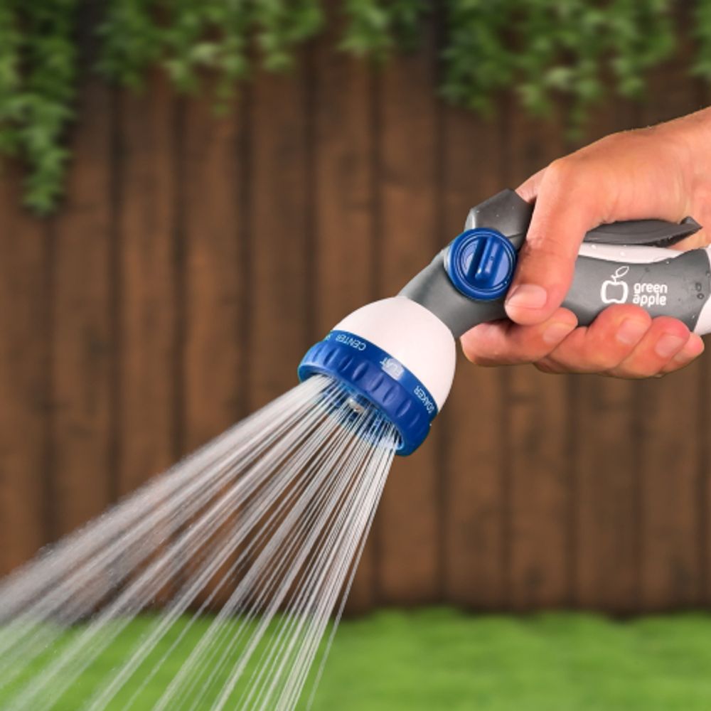 GWHM12-037 GREEN APPLE Пистолет-распылитель, пластик, 8 режимов