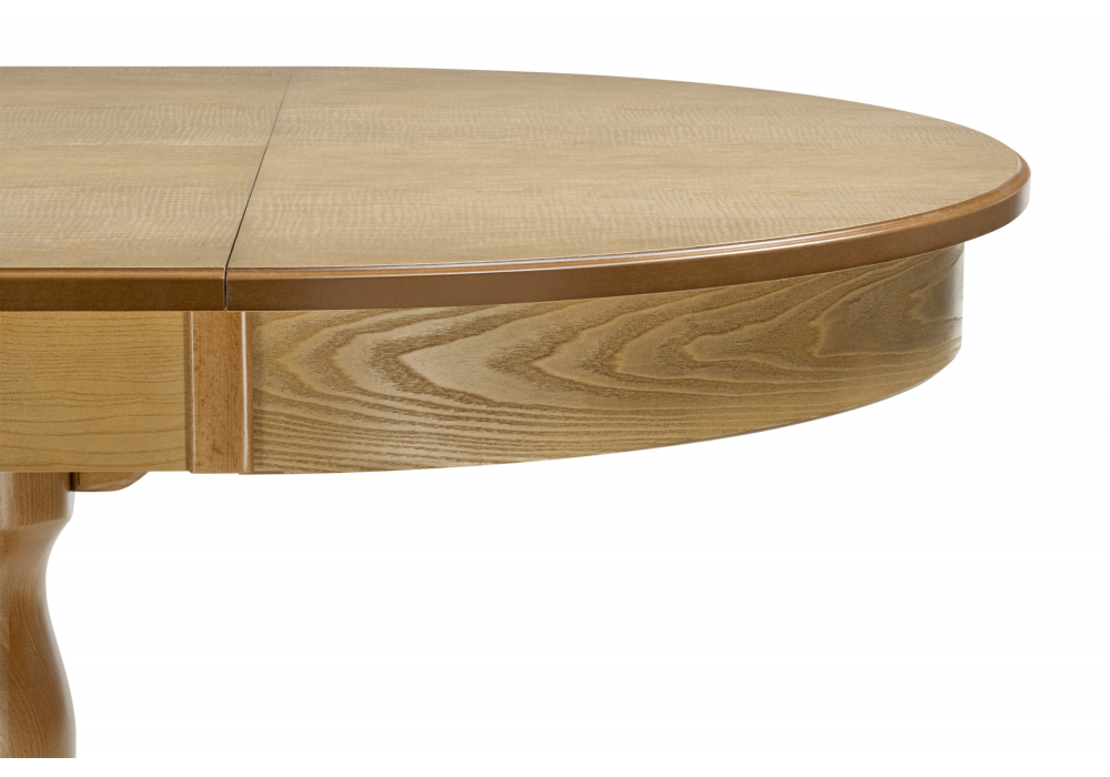 Стол деревянный Woodville Орден 100(140)x100 круглый дуб