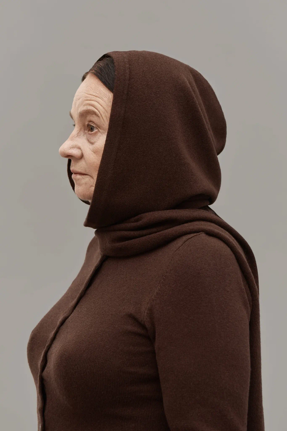 Капюшон из шерсти мериноса