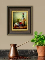 Картина настенная интерьерная в багетной раме 20*23 см