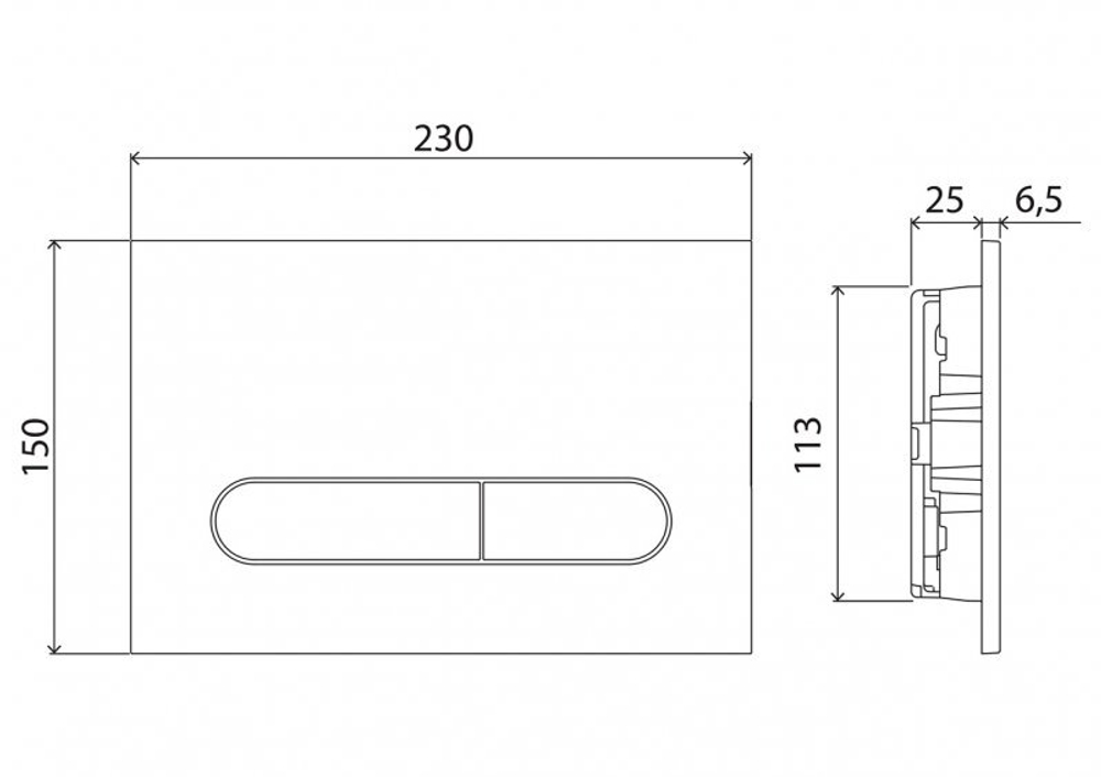 КОМПЛЕКТ ИНСТАЛЛЯЦИИ BELBAGNO BB002-80 С УНИТАЗОМ ARDENTE-C И КЛАВИШЕЙ СМЫВА
