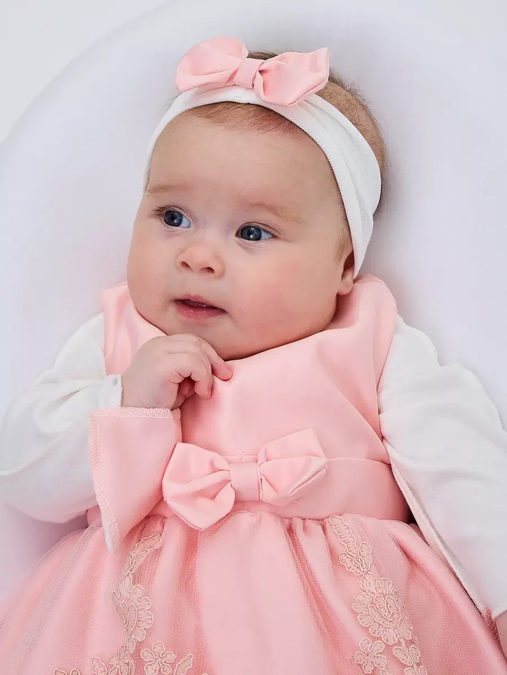 платье для новорожденной на выписку