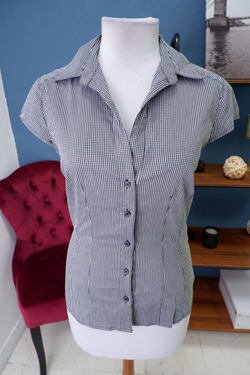 Блузка H&M с коротким рукавом 46 размер