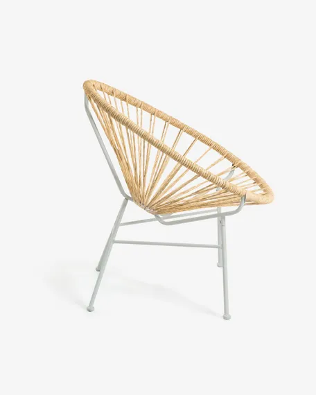 Плетеное кресло Acapulco бежевое