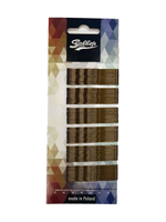 Невидимки Ставвер коричневые волнистые 70мм 60шт/уп