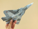 Модель самолета Су-57 (М1:72, 052, Камуфляж)