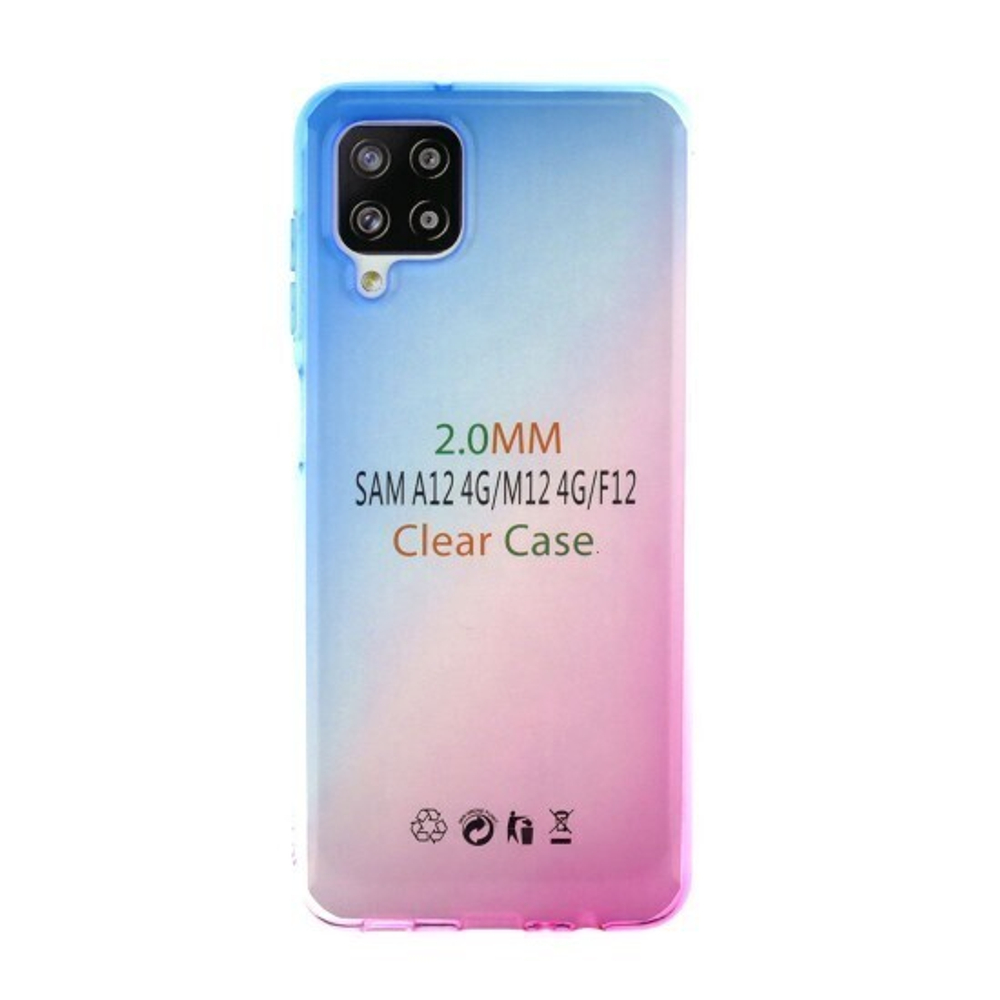 Чехол для Samsung Galaxy A12/M12 Градиент, ТПУ, 012964