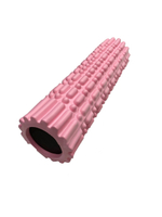 Ролик массажный для йоги MARK19 Yoga ML 45x12,5 см см розовый