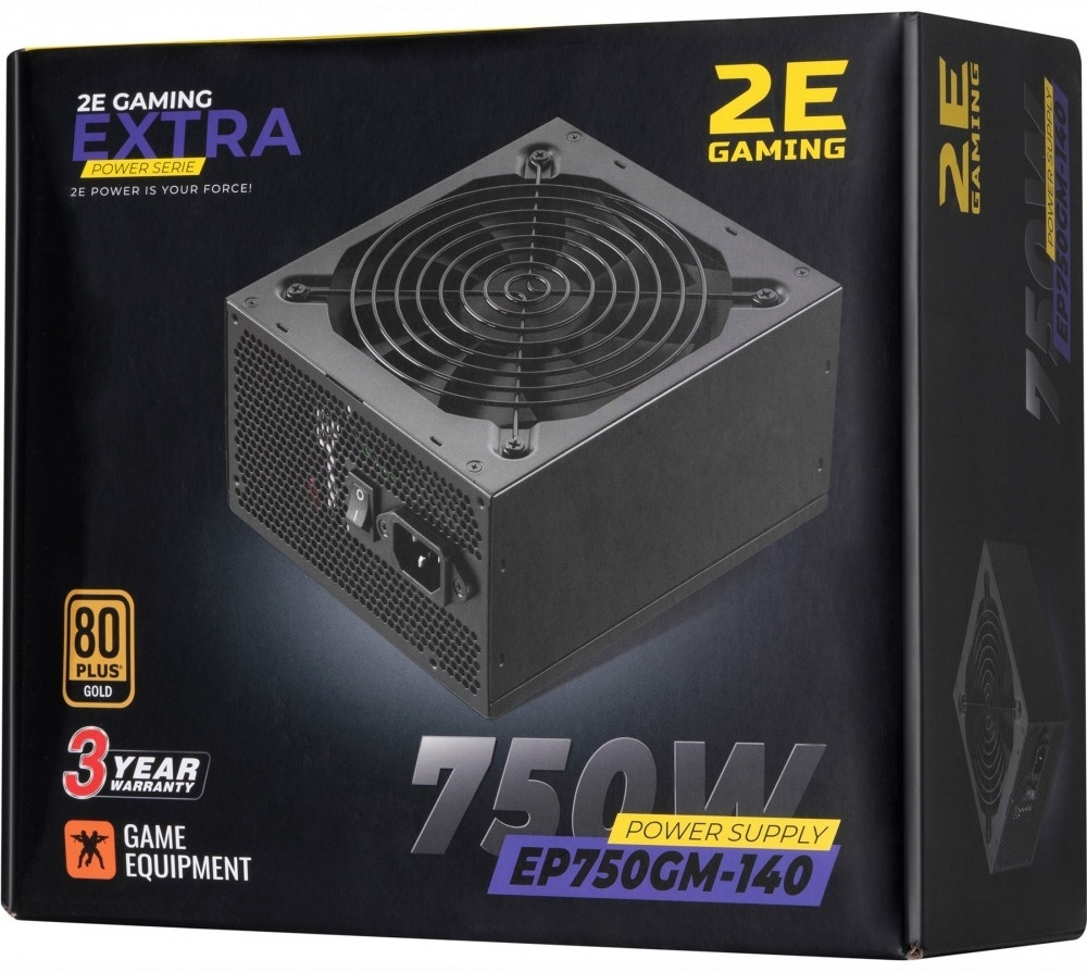 Блок питания 2E Gaming Extra Power 2E-EP750GM-140 750 Вт