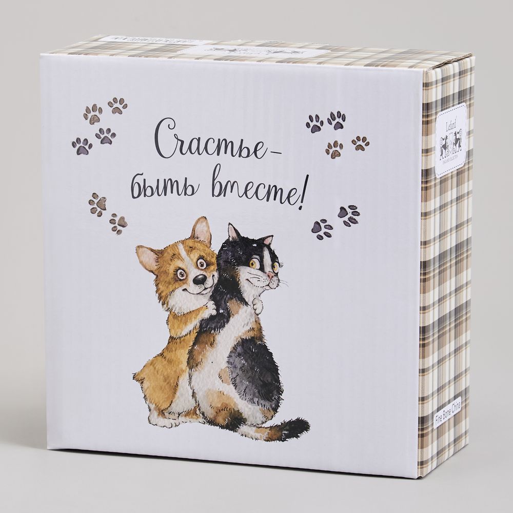 САЛАТНИК - ТАРЕЛКА СУПОВАЯ LEFARD "ЛУЧШИЕ ДРУЗЬЯ" 15,5*7 СМ 800 МЛ (КОР=24ШТ.)