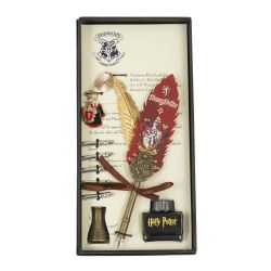 GAEM Набор подарочный: ручка перьевая, чернильница, держатель, 5 наконечников, закладка, L13 W26 H4 см