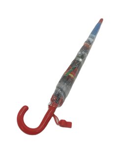 Зонт детский Гоночные машины цвет красный