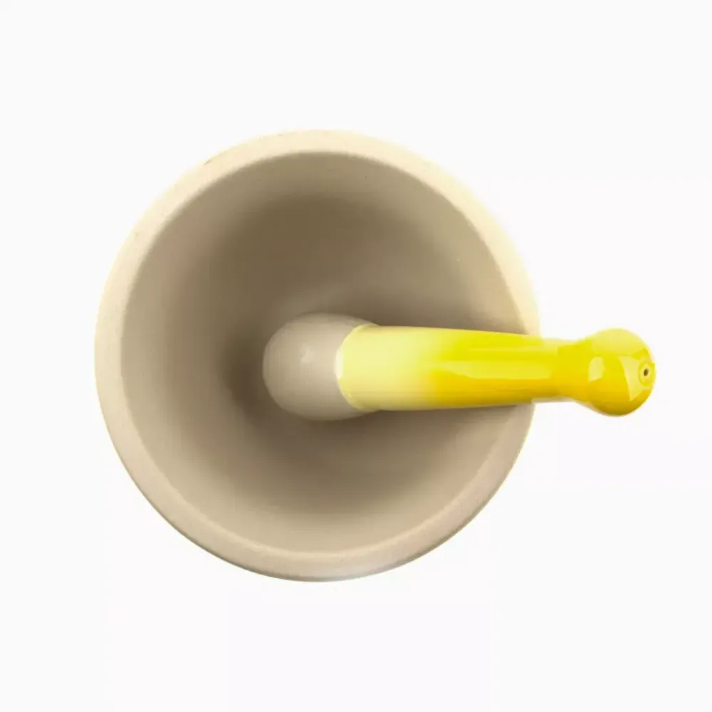 Ступка с пестиком Le Creuset, Желтая - 2
