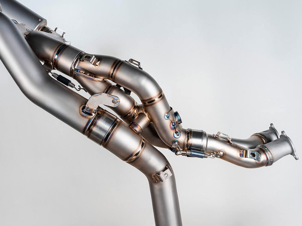 GDU8854T SPARK COMPLETE RACING DYNO TITANIUM EXHAUST (P V4 2025, SF V4 2025)