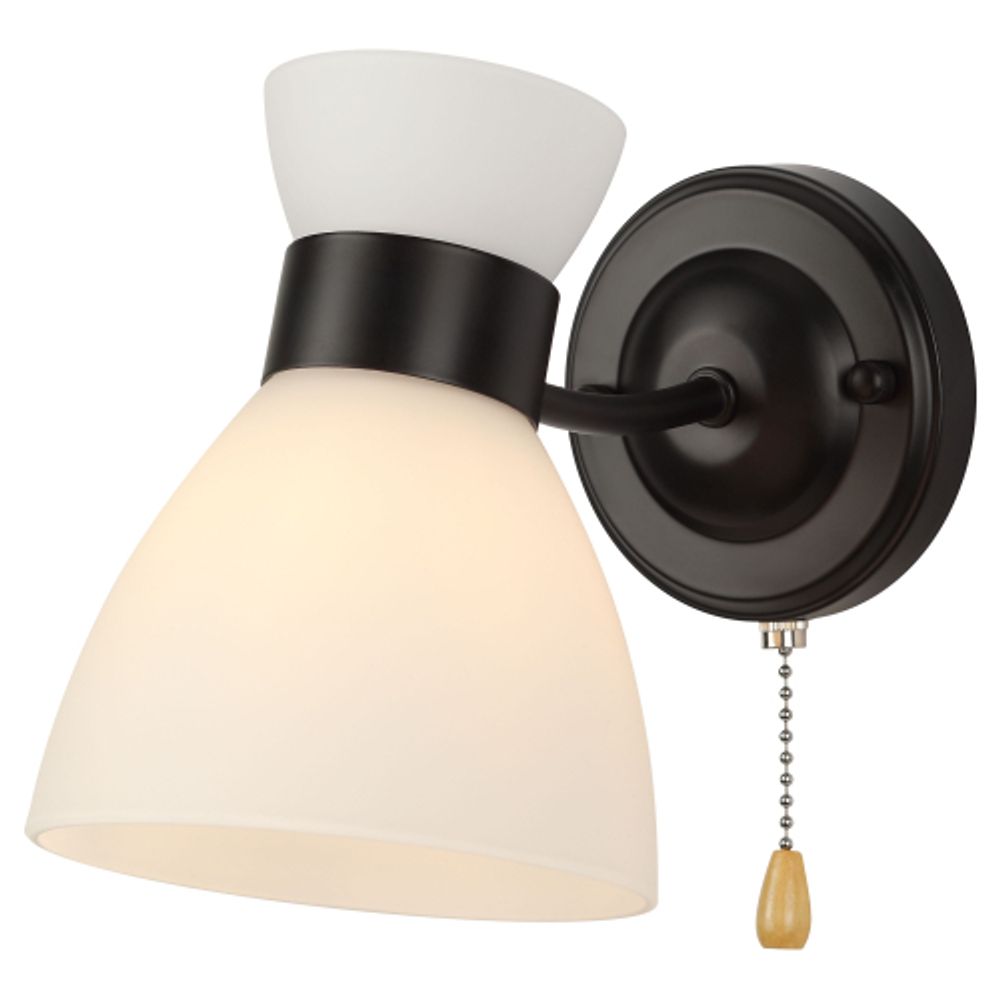 Бра светильник Rivoli Aemilia 9185-401 настенный 1хЕ27 60 Вт модерн с выключателем | Rivoli