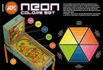 Набор акриловых красок AK Interactive Neon Colors Set