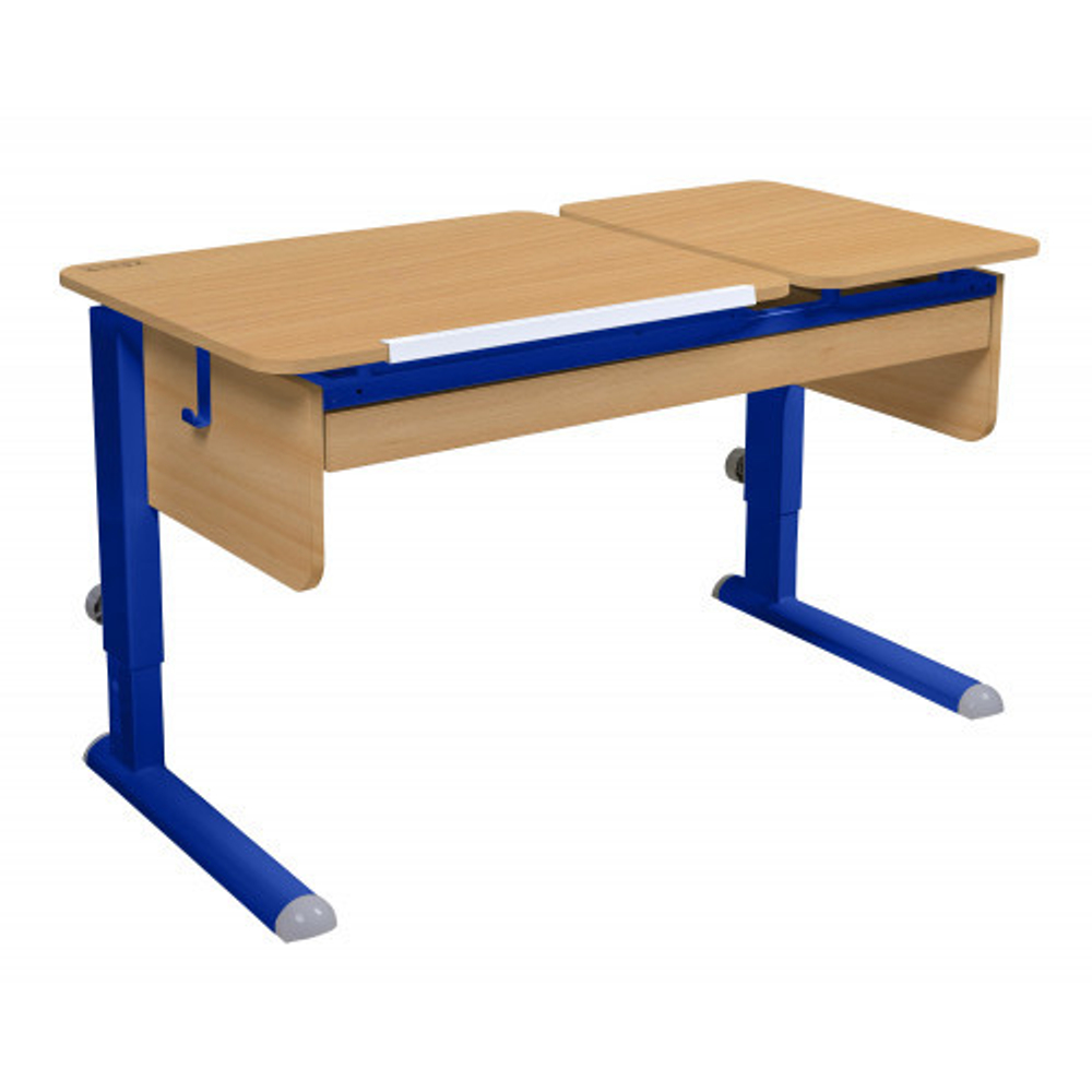 Растущая парта Астек Твин-2 с выдвижным ящиком (1150×575 мм)