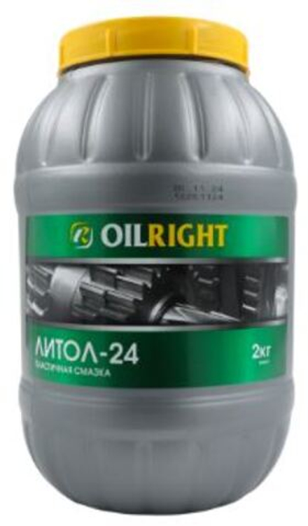 Смазка ЛИТОЛ-24 Oil right, 2кг. (6шт)