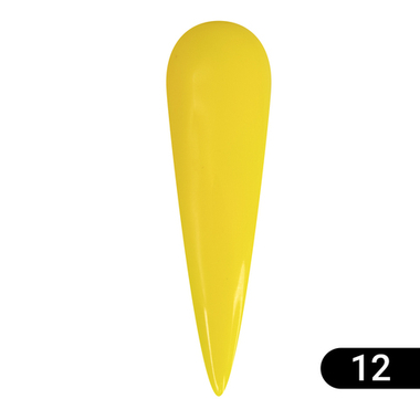 Цветная неоновая база Global Fashion, 8 мл, 12