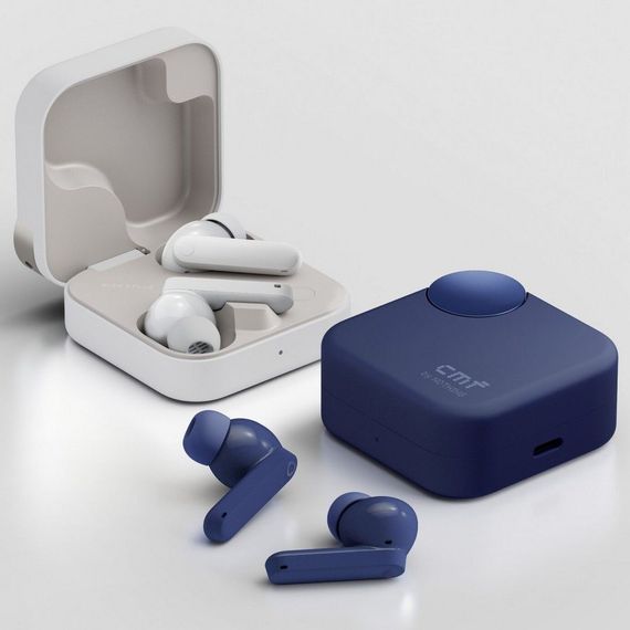 CMF Buds 2 Plus by Nothing Light Grey
