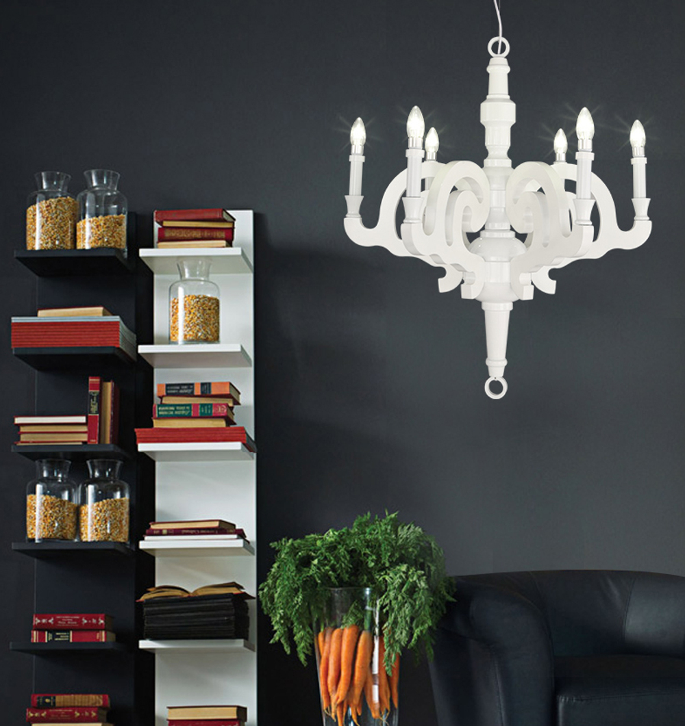 Pendant design lamp  Paper by Moooi (Black,  D90)