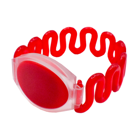 Пружинный RFID браслет T5577 (TEMIC) КРАСНЫЙ