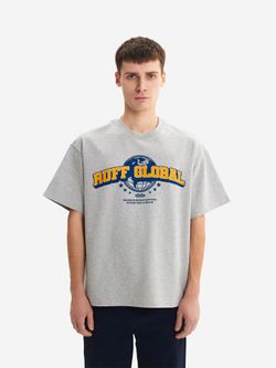 Футболка Worldwide серый меланж
