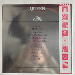 Винтажная виниловая пластинка LP Queen The Game (Japan 1980) (Obi) Another One Bites The Dust