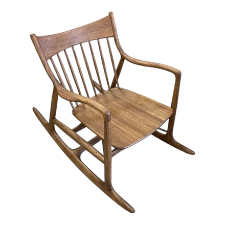 ГАРВАРД Кресло-качалка из массива дуба