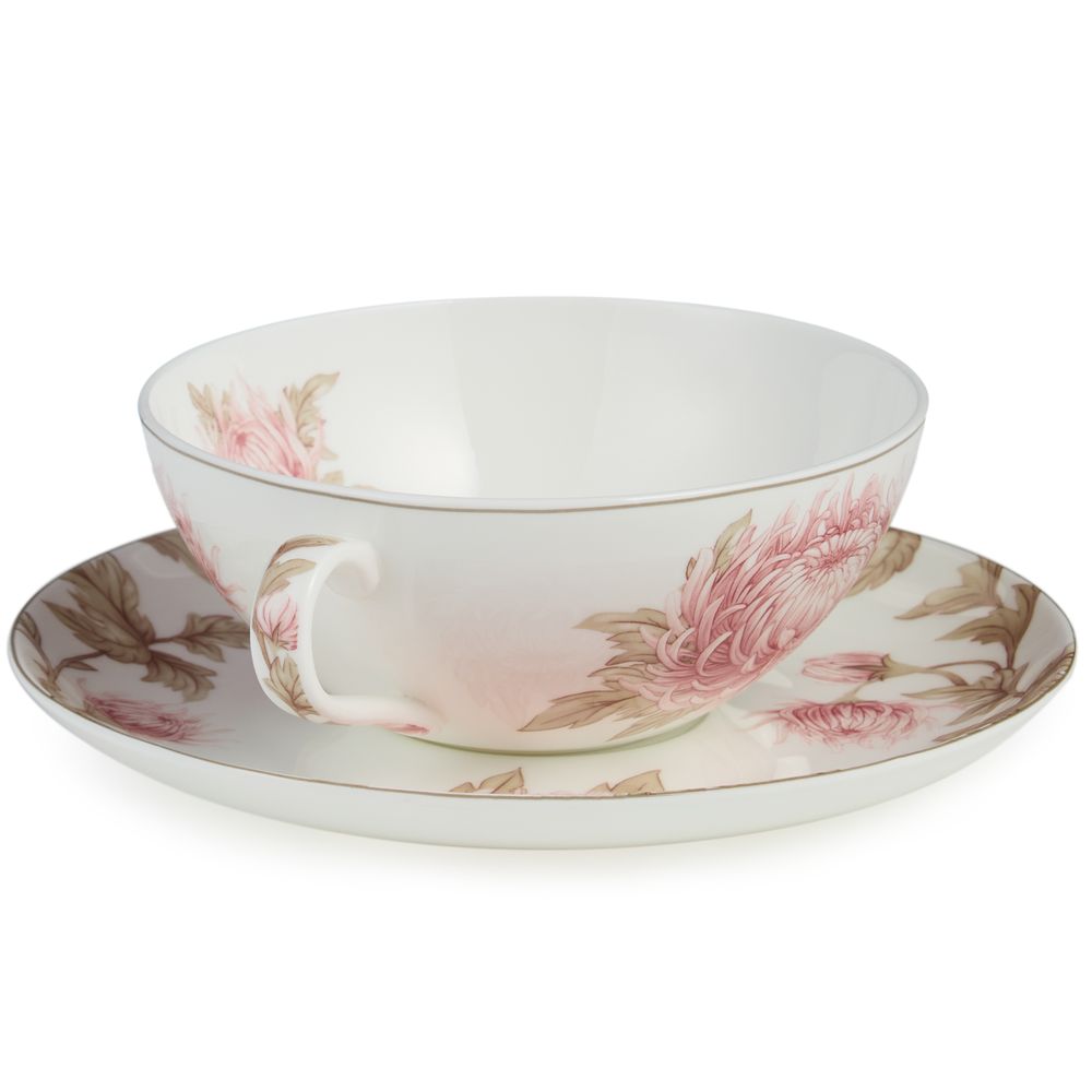 БУЛЬОННИЦА С БЛЮДЦЕМ LEFARD "АСТРА" 450 МЛ (КОР=24НАБ.)