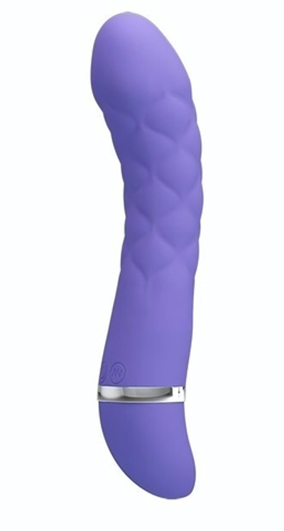 Сиреневый стимулятор G-точки Truda - 19,5 см. (Цвет: сиреневый)