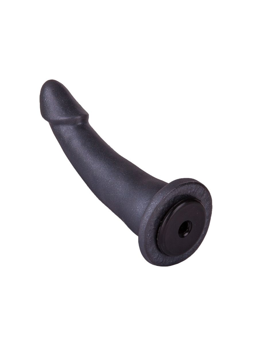 Кожаный пояс харнесс премиум класса WOMAN LONG(S) с 3 насадками (Цвет: телесный с черным)