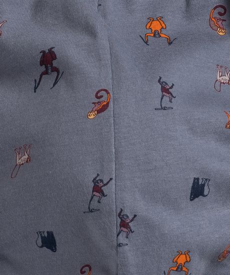 Мужские трусы (2шт) слипы спорт Atlantic 2MP-003, серый + темно-синий