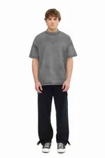 Купить Футболка Bruler d'Amour Garment Dyed Passion серая Футболка Bruler d'Amour Garment Dyed Passion серая