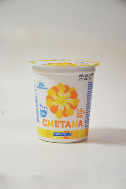Сметана Добрыня 190г 15%