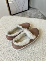 Утепленные замшевые слипоны Bonpoint, 28