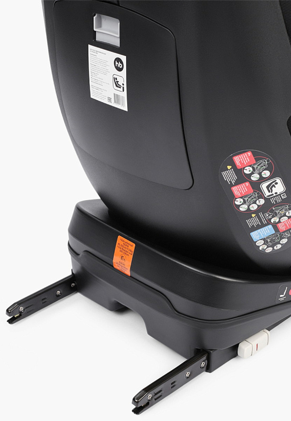 Автокресло Happy baby Reex 0-36 кг black