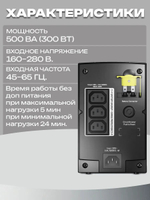 ИБП APC Back-UPS 500 RS (BR500-CI-RS)