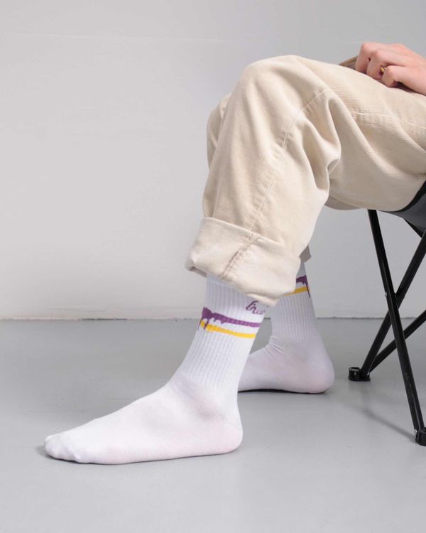 Носки Stripes Белые - фото 1