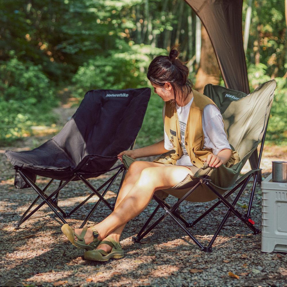 Кресло туристическое Naturehike Sea star 001, 51х62,5х90 см, складное, до 120 кг. зеленое, артикул CNK2450JJ020-HGRS, цвет Зеленый, Под заказ